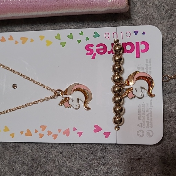 Girl's Mini Unicorn Lockable Diary & Pen W/ Matching Jewelry Set! 🩷 - Picture 15 of 16